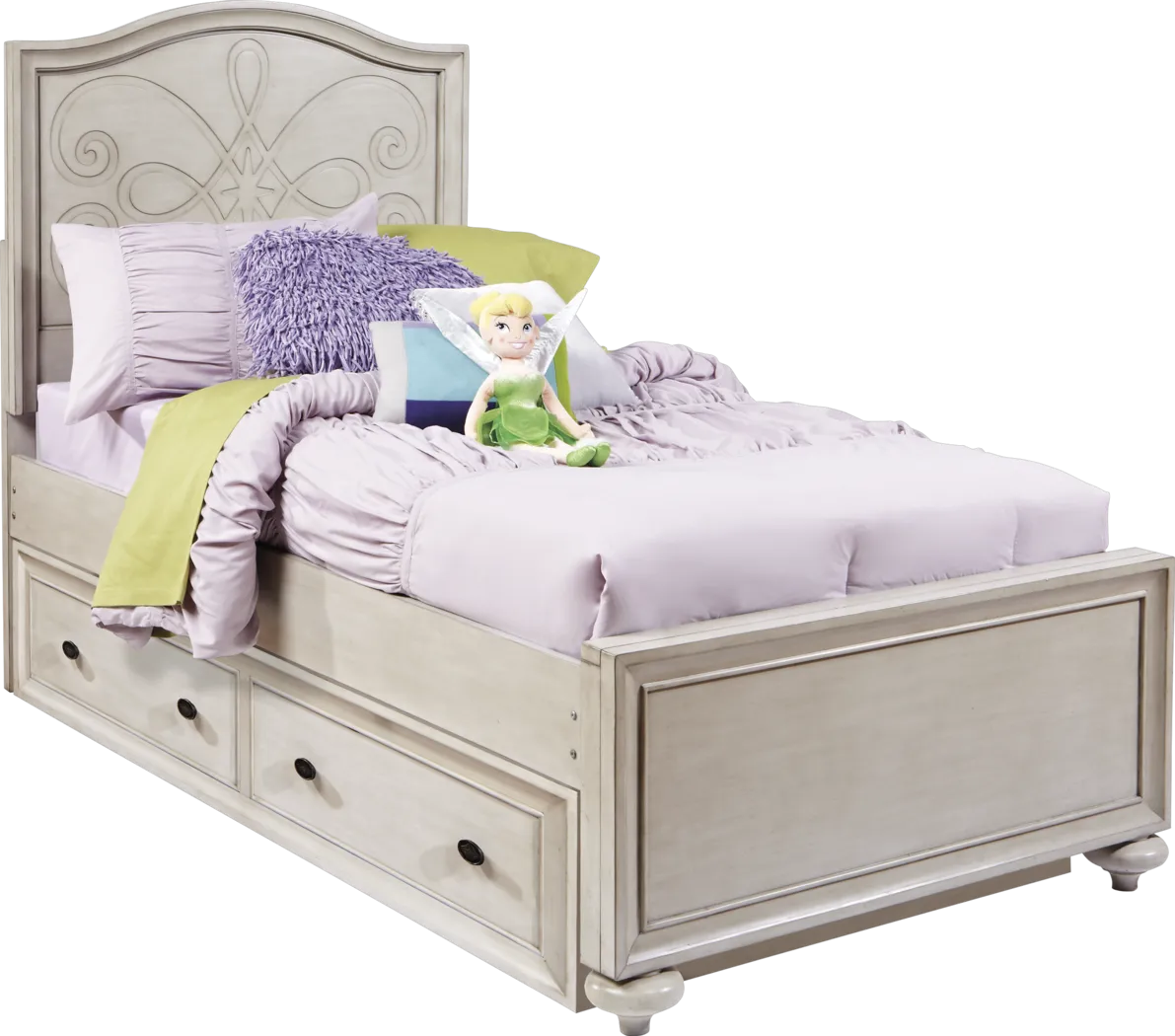 Disney Fairies 3 Pc Full Panel Bed - Thumbnail - Image 2