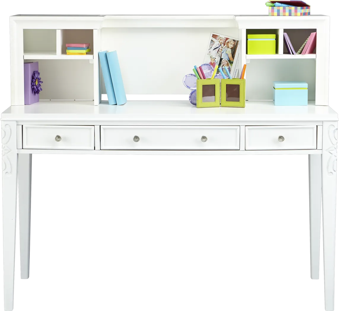 Disney Fairies Pearl Desk and Hutch - Thumbnail - Image 1