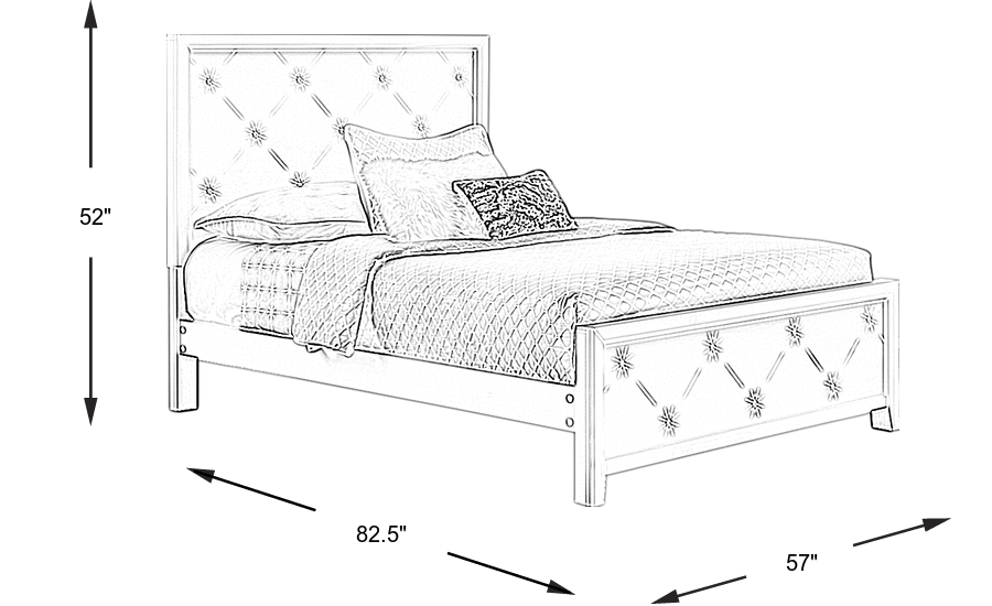 Dimension Image. Please refer to the Dimension Tab on this page for dimension details.