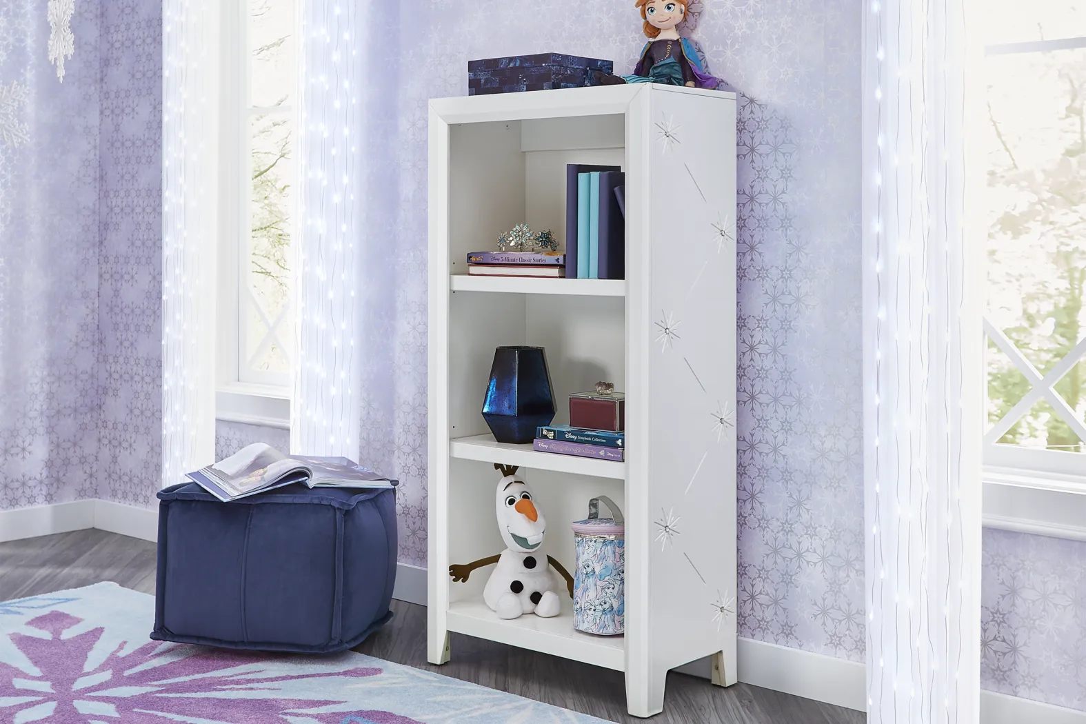 Disney Frozen Ice White Bookcase - Image 5