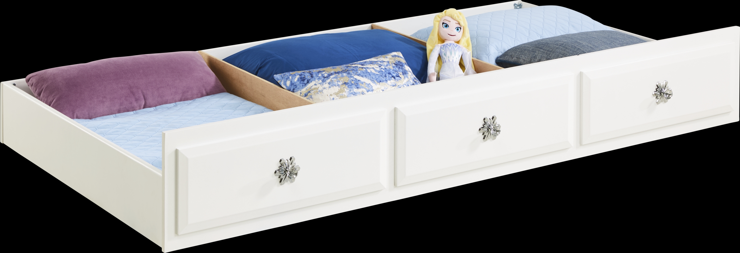 Disney Frozen Ice White Twin Storage Trundle - Thumbnail - Image 3