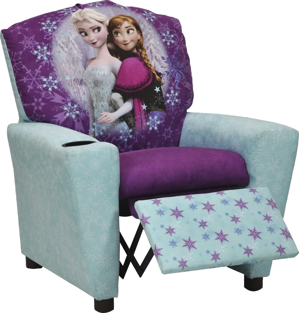 Disney Frozen Purple Recliner - Thumbnail - Image 1