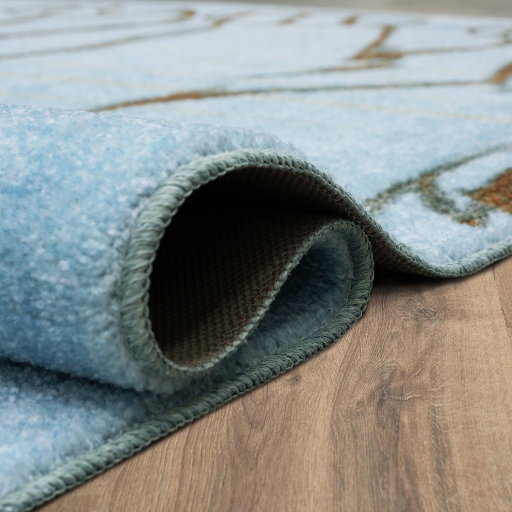 Disney Lion King Simba Blue 3' x 5' Rug - Thumbnail - Image 5