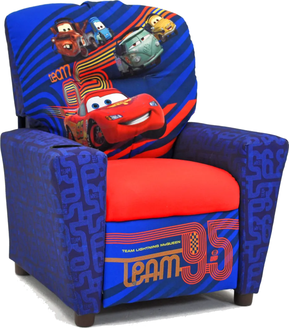 Disney/Pixar Cars 2™ Blue Recliner - Thumbnail - Image 1