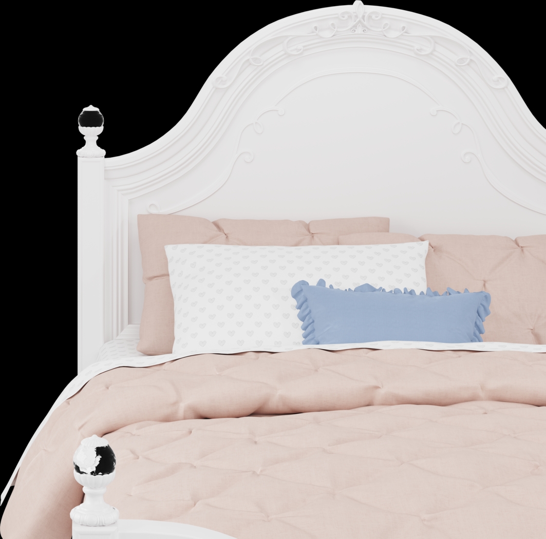 Disney Princess White Full Panel Bedroom - Thumbnail - Image 6
