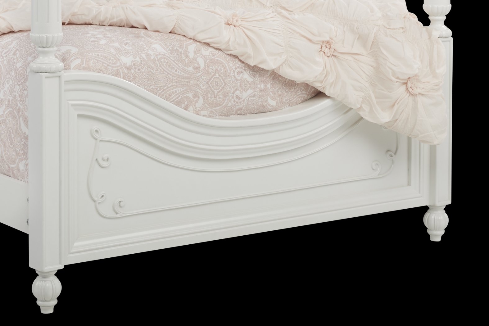 Disney Princess White Twin Canopy Bed - Thumbnail - Image 4