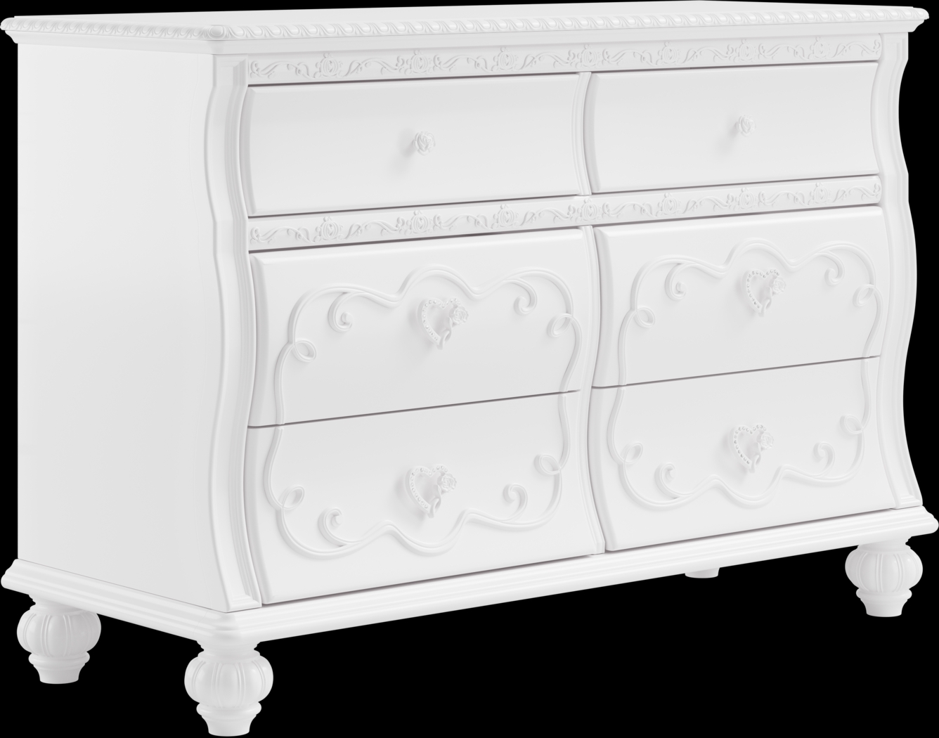 Disney Princess White Twin Panel Bedroom - Thumbnail - Image 10