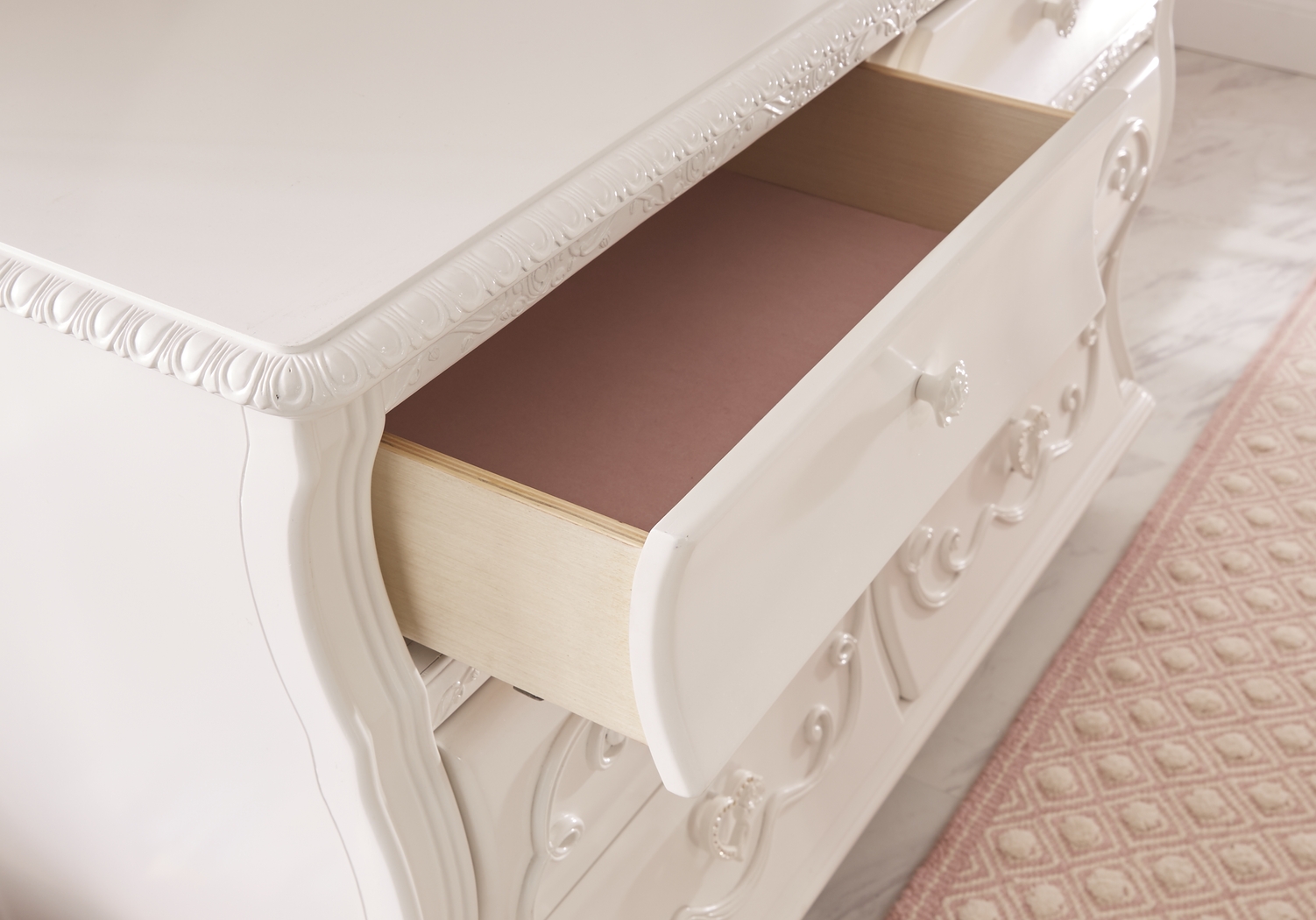 Disney Princess White Twin Panel Bedroom - Thumbnail - Image 12