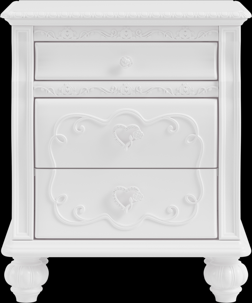 Disney Princess Dreamer White Nightstand - Thumbnail - Image 1