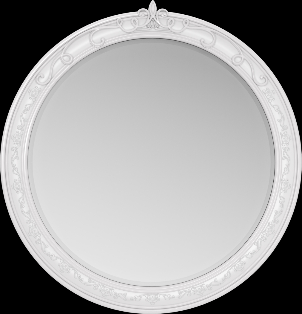 Disney Princess Dreamer White 7 Pc Twin Carriage Bedroom - Thumbnail - Image 14