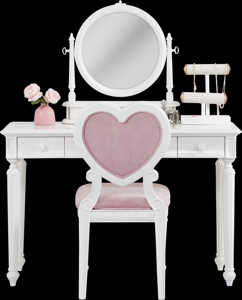 Disney Princess Dreamer White Vanity Set - Thumbnail - Image 2