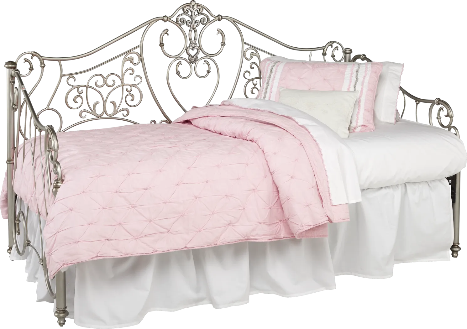Disney Princess Enchanted Kingdom Iron 3 Pc Daybed - Thumbnail - Image 1