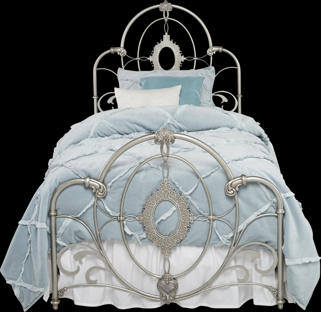 Disney Princess Enchanted Kingdom Iron 3 Pc Twin Panel Bed - Thumbnail - Image 1