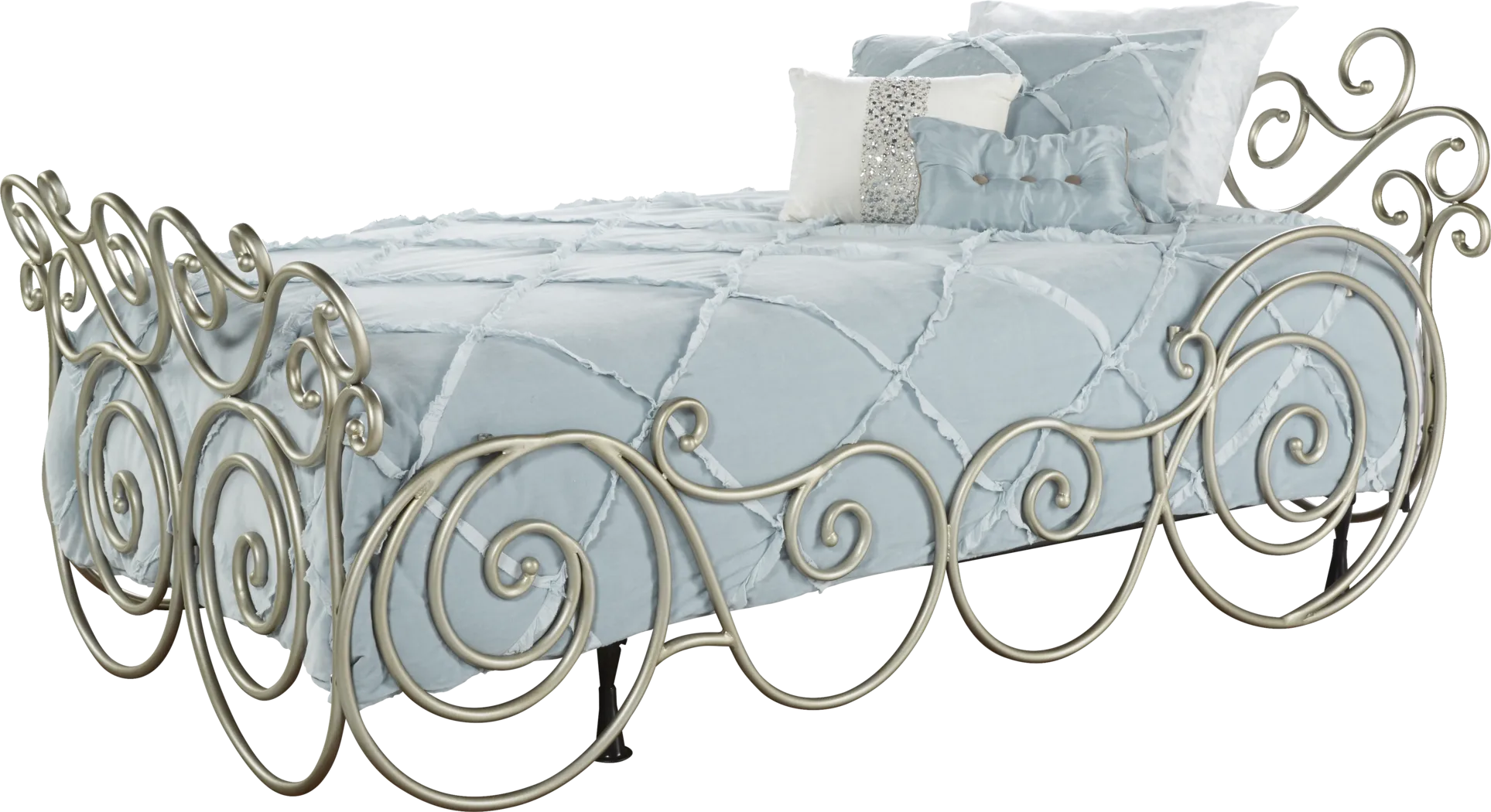 Disney Princess Fairytale Metal Twin Carriage Daybed - Thumbnail - Image 1