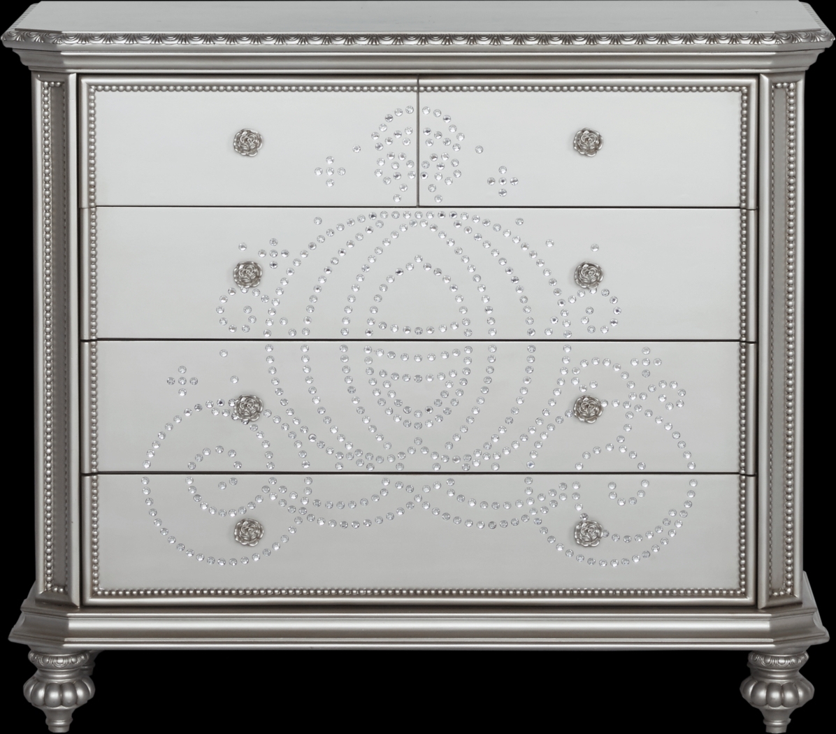 Disney Princess Fairytale Platinum Jeweled Carriage Cabinet - Thumbnail - Image 1