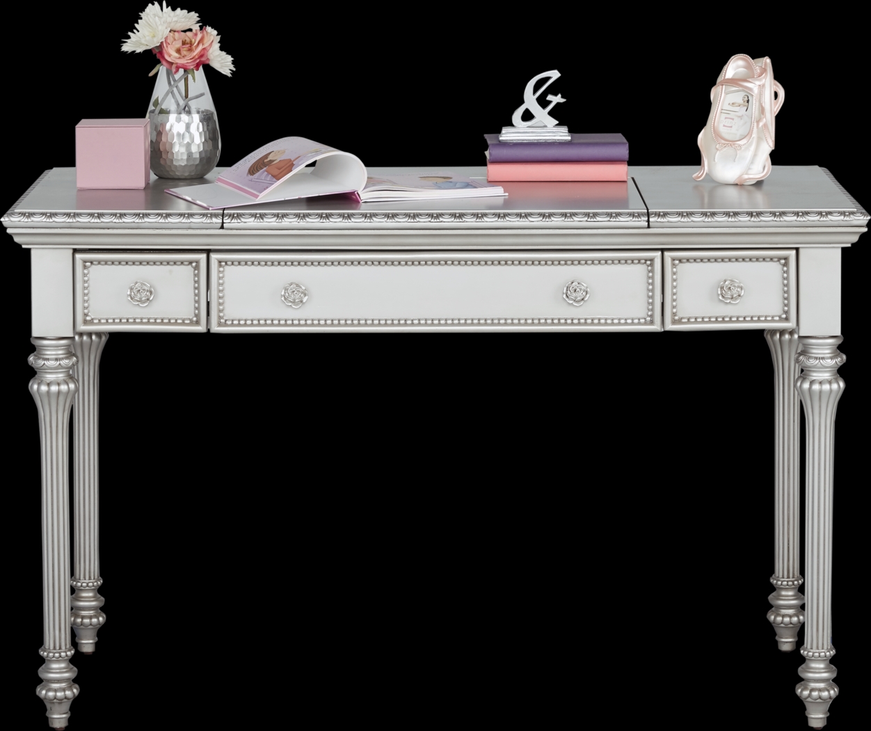 Disney Princess Fairytale Platinum Vanity Desk - Thumbnail - Image 1