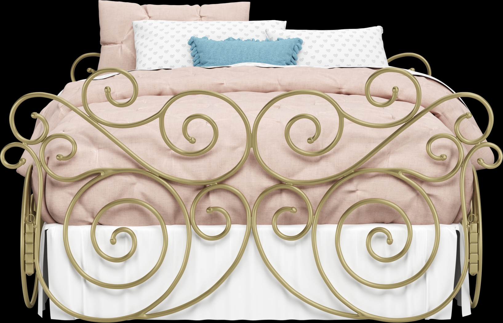 Disney Princess Royal Gold Full Carriage Bed - Thumbnail - Image 2