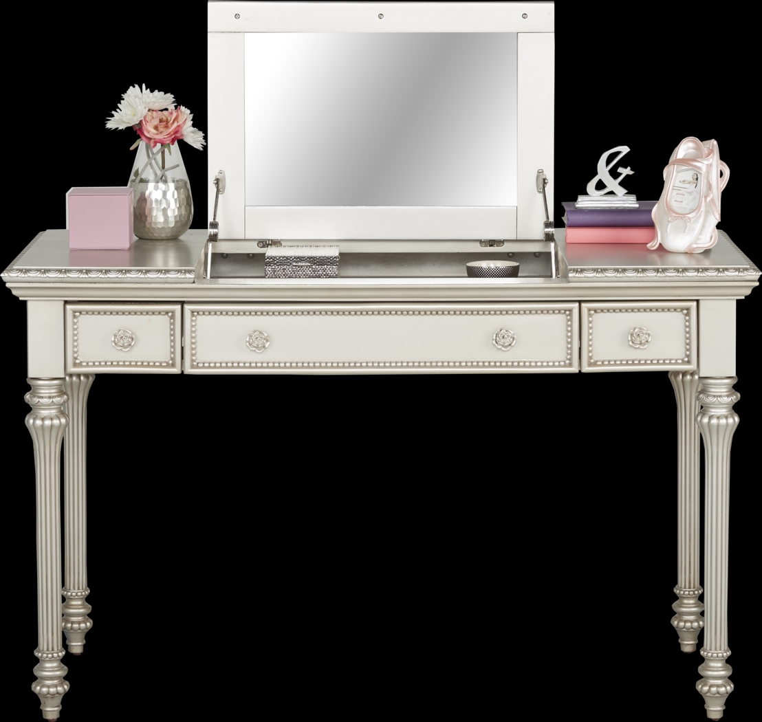 Disney Princess Fairytale Silver Vanity Desk - Thumbnail - Image 2