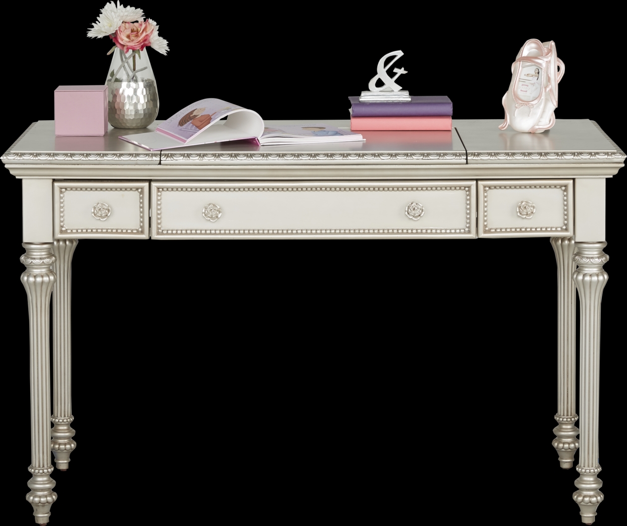 Disney Princess Fairytale Silver Vanity Desk - Thumbnail - Image 1