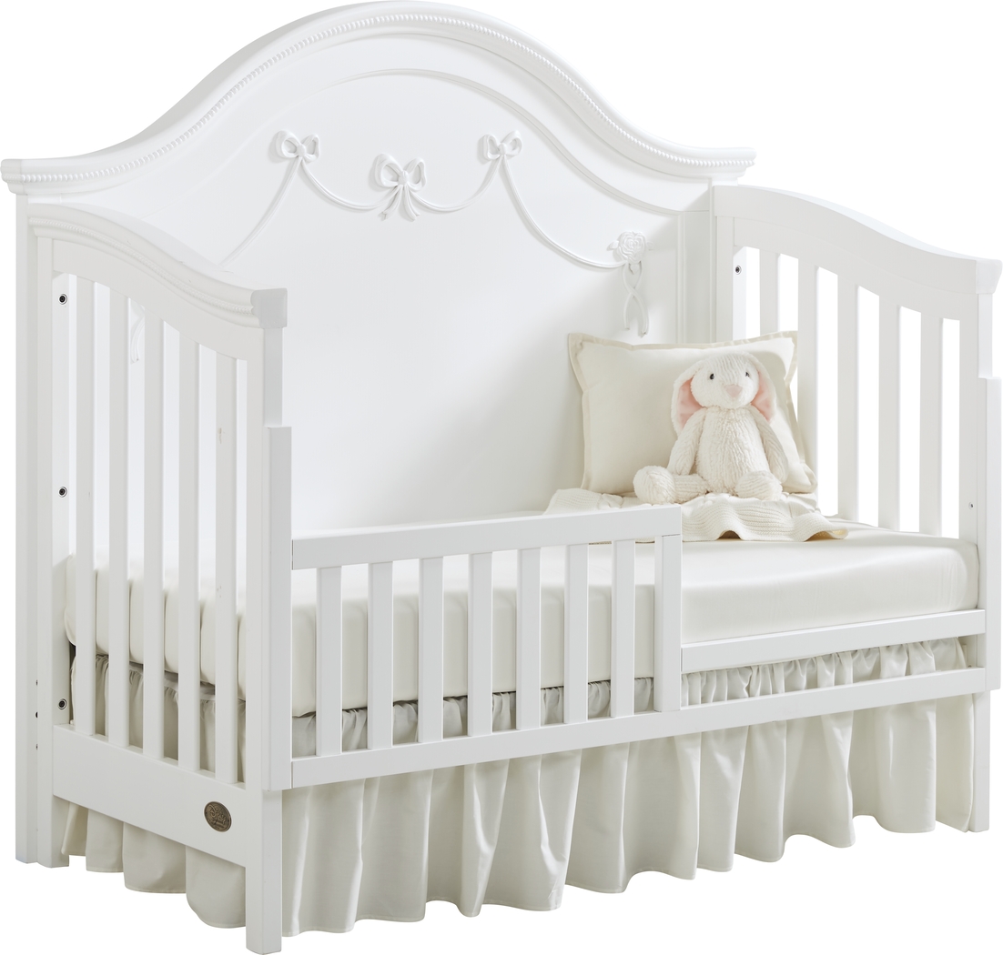 Disney Princess Fairytale White 5 Pc Nursery with Toddler Rails - Thumbnail - Image 10