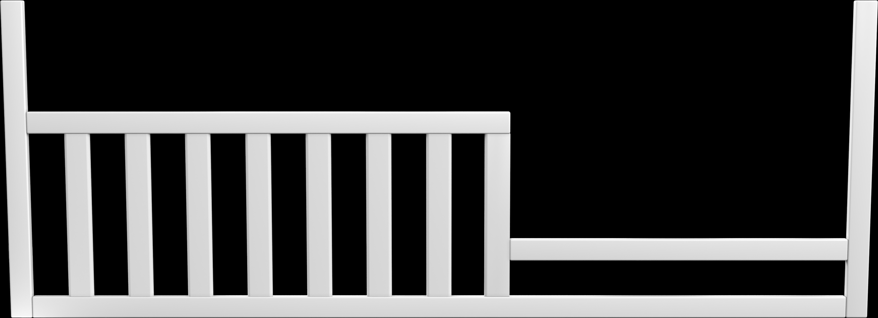 Disney Princess Fairytale White 5 Pc Nursery with Toddler Rails - Thumbnail - Image 8