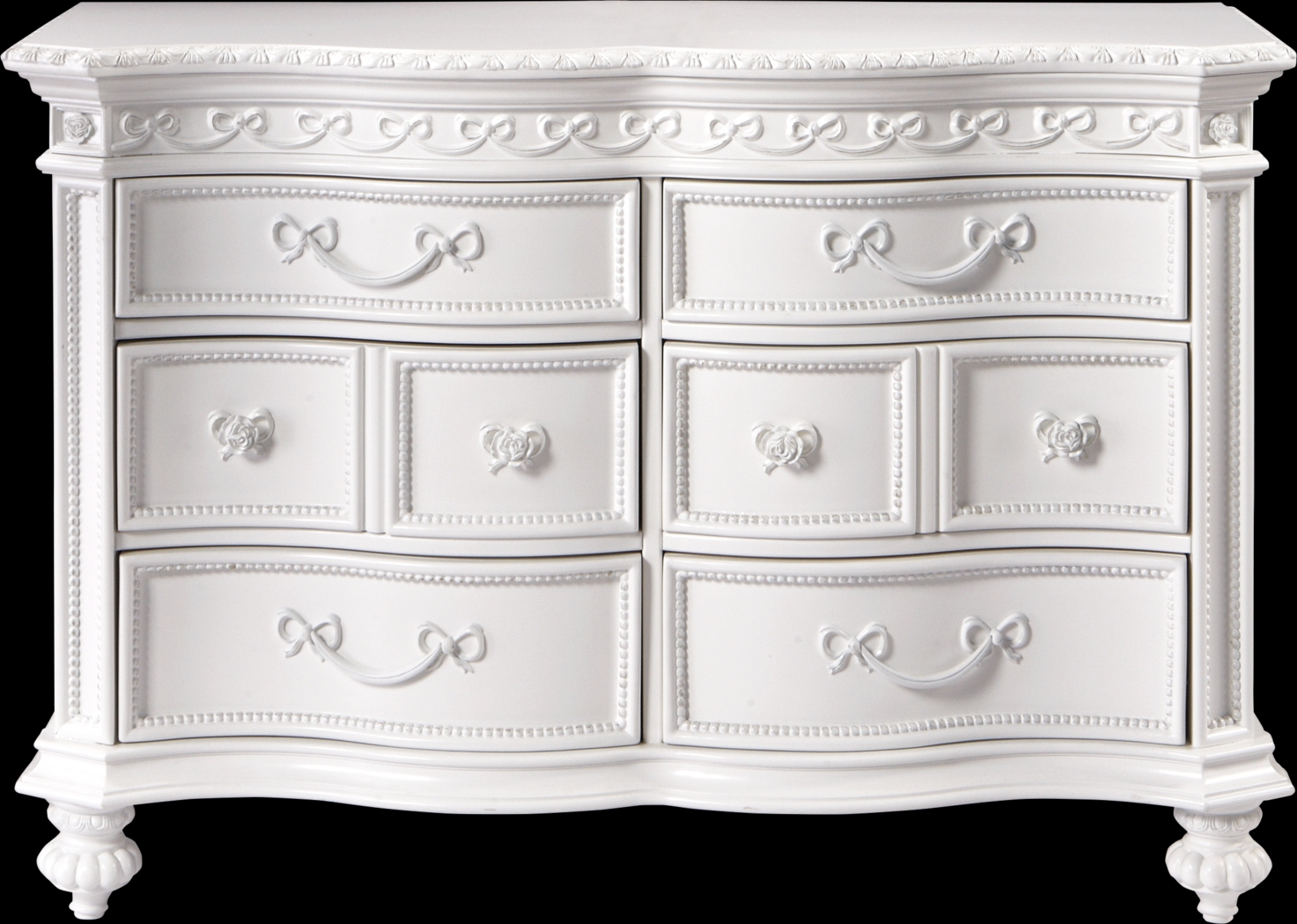 Disney Princess Fairytale White 5 Pc Twin Sleigh Bedroom - Thumbnail - Image 6