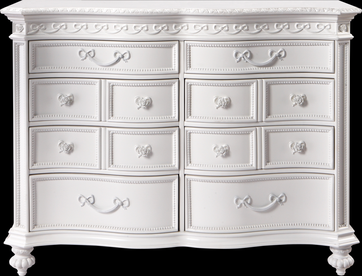 Disney Princess Fairytale White 6 Pc Twin Sleigh Bedroom - Thumbnail - Image 6