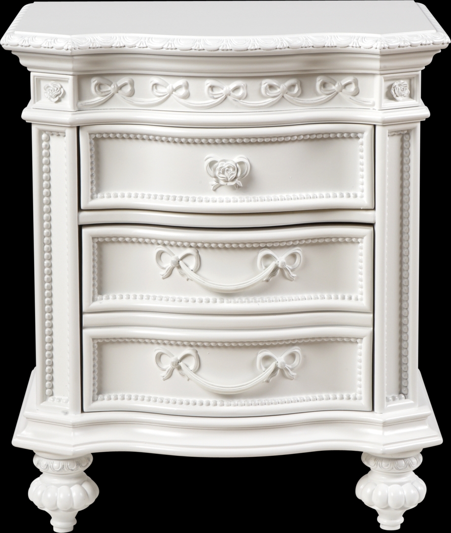 Disney Princess Fairytale White Nightstand - Thumbnail - Image 1