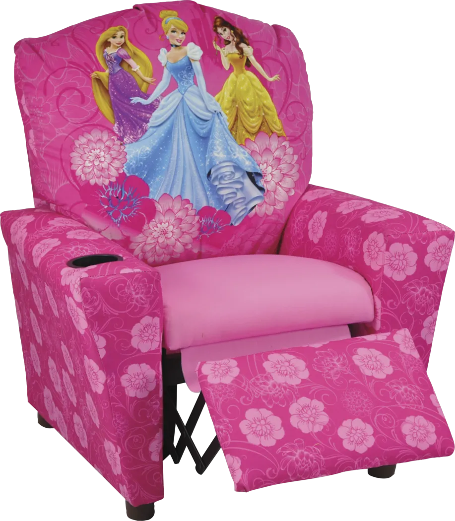 Disney Princess Pink Recliner - Thumbnail - Image 1