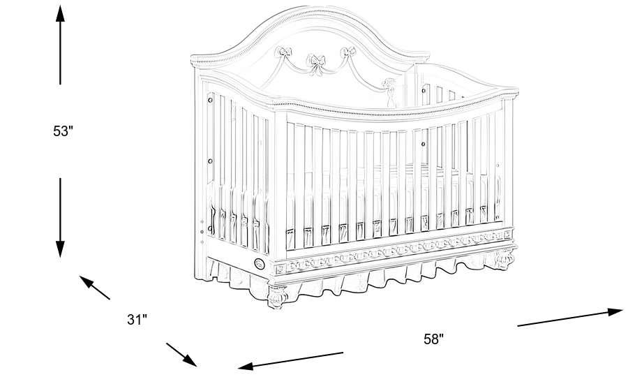 Dimension Image. Please refer to the Dimension Tab on this page for dimension details.
