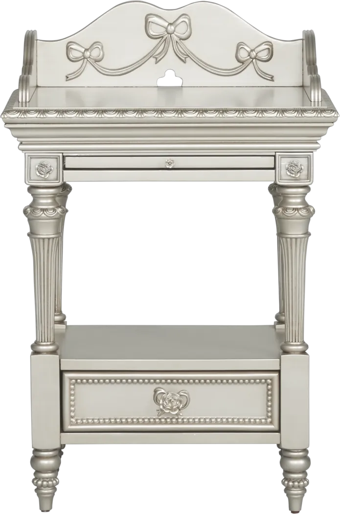 Disney Princess Silver Night Table - Thumbnail - Image 1