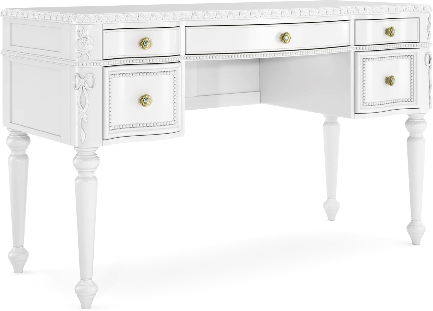 Disney Princess Sparkle White Desk - Thumbnail - Image 2