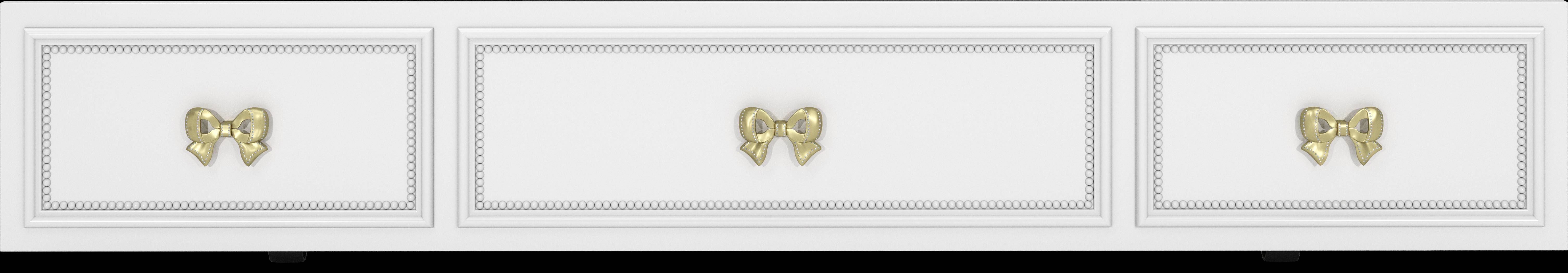 Disney Princess Sparkle White Twin Roll Out Trundle - Thumbnail - Image 2