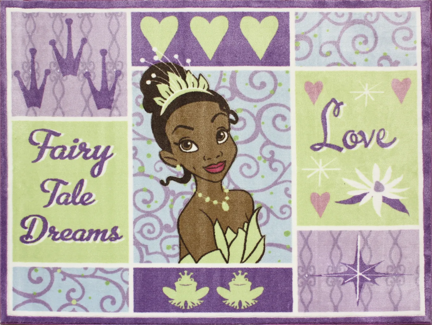 Disney Princess Tiana Patchwork Rug - Thumbnail - Image 1