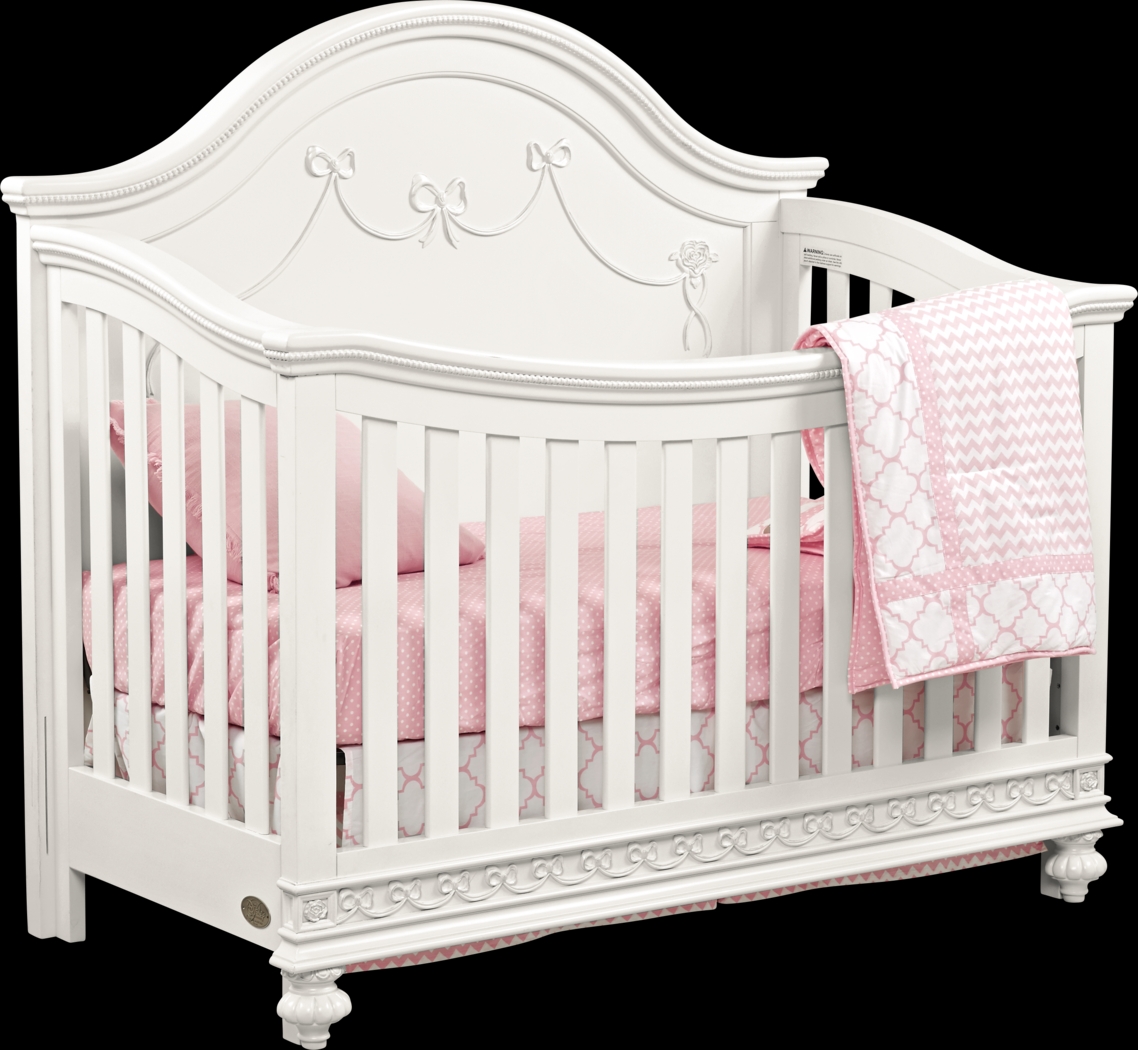 Disney Princess White Crib - Thumbnail - Image 1
