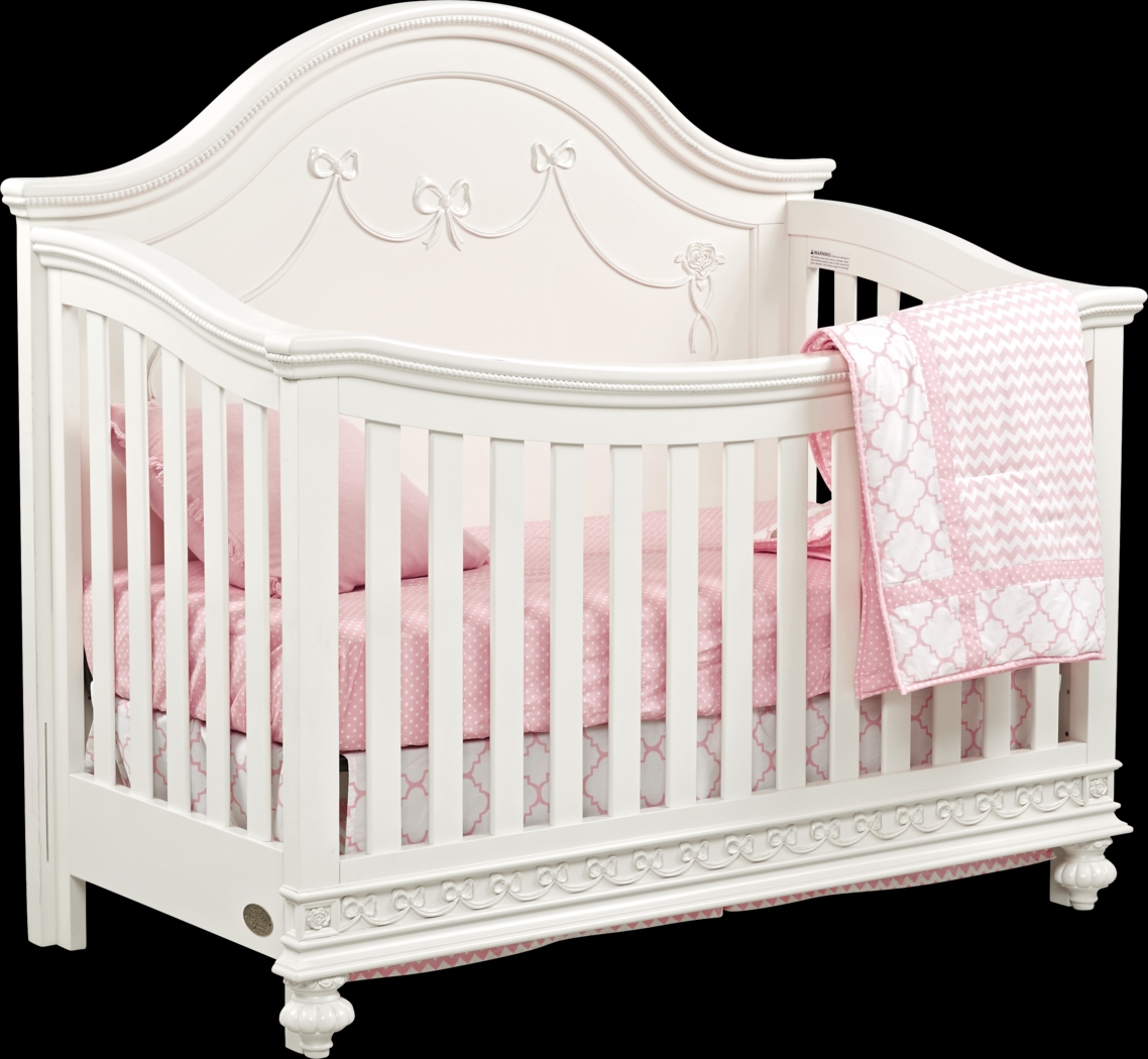 Disney Princess White Crib - Thumbnail - Image 1