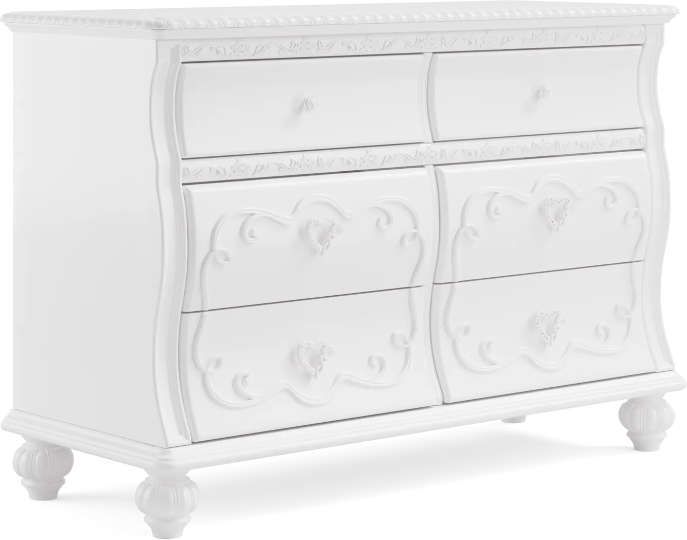 Disney Princess White Full Carriage Canopy Bedroom - Thumbnail - Image 9