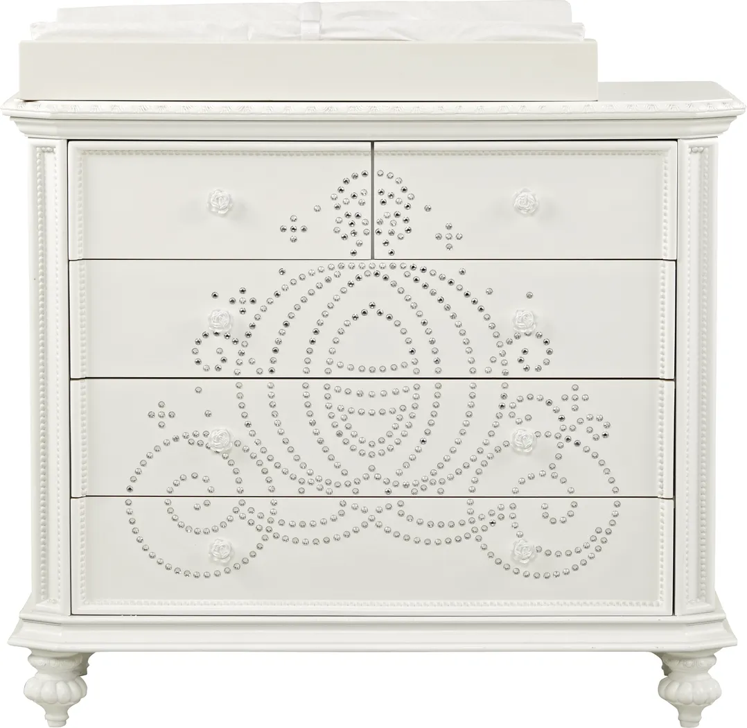 Disney Princess White 4 Pc Nursery - Thumbnail - Image 4