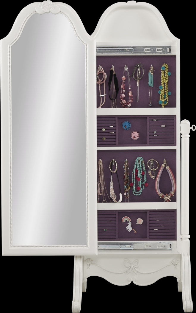 Disney Princess White Jewelry Mirror - Thumbnail - Image 2