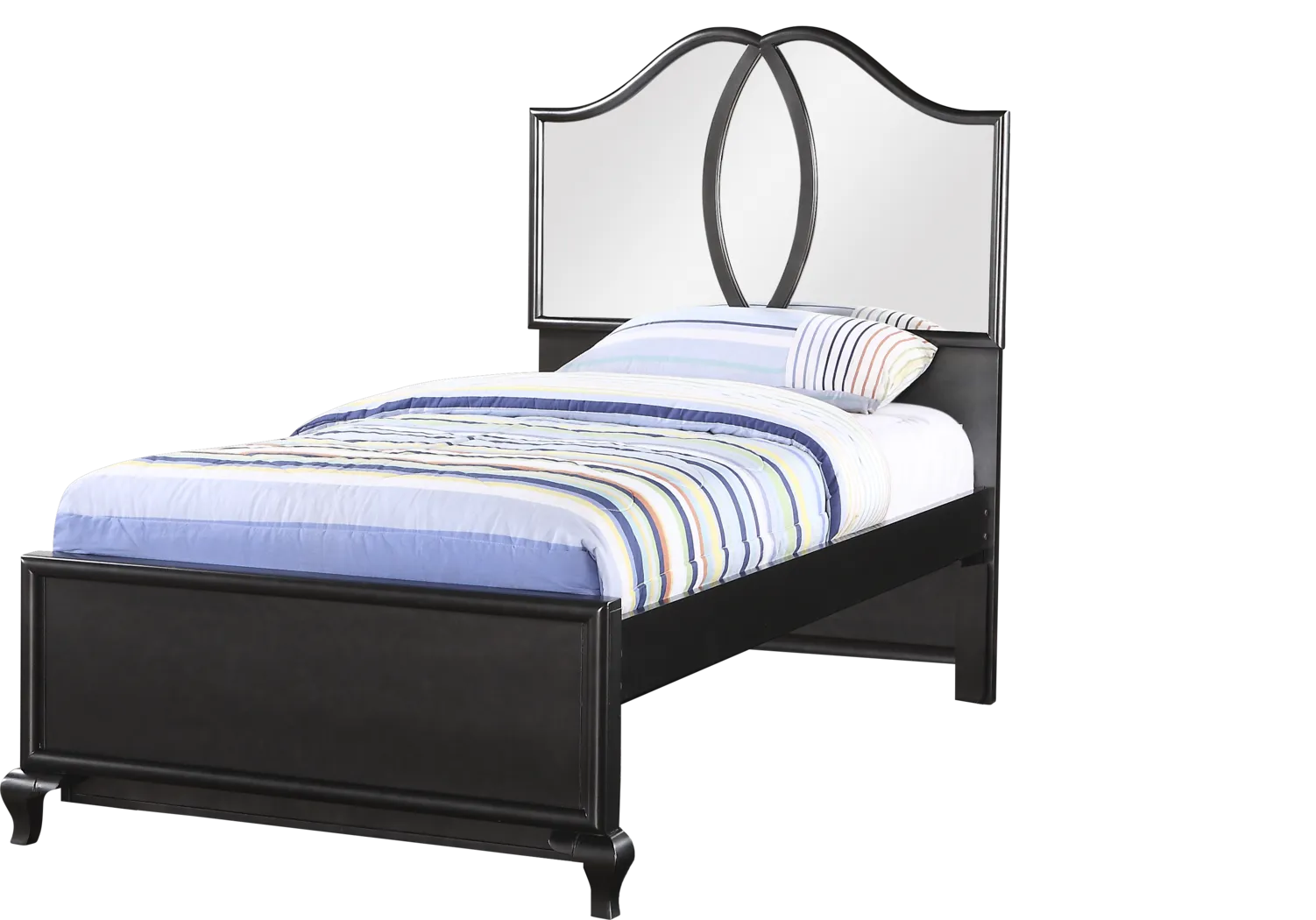 Disney Shake It Up Black 3 Pc Twin Oval Bed - Thumbnail - Image 1