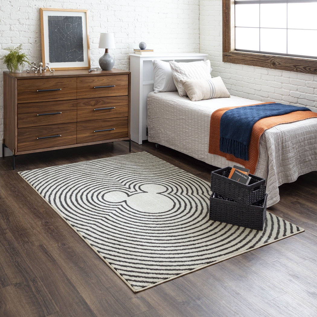 Disney's Mickey Echo Blue 5' x 7' Rug - Thumbnail - Image 2