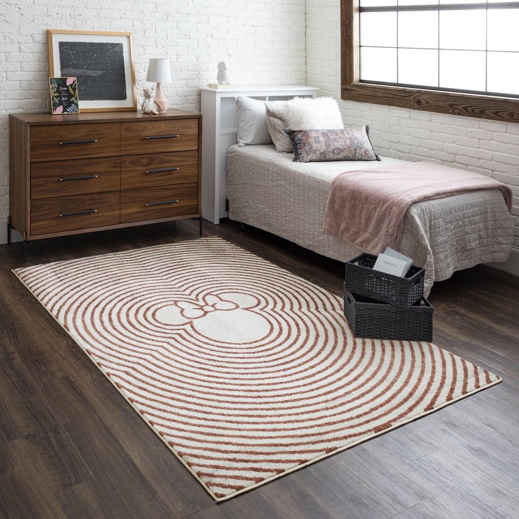 Disney's Minnie Echo Pink 5' x 7' Rug - Thumbnail - Image 2