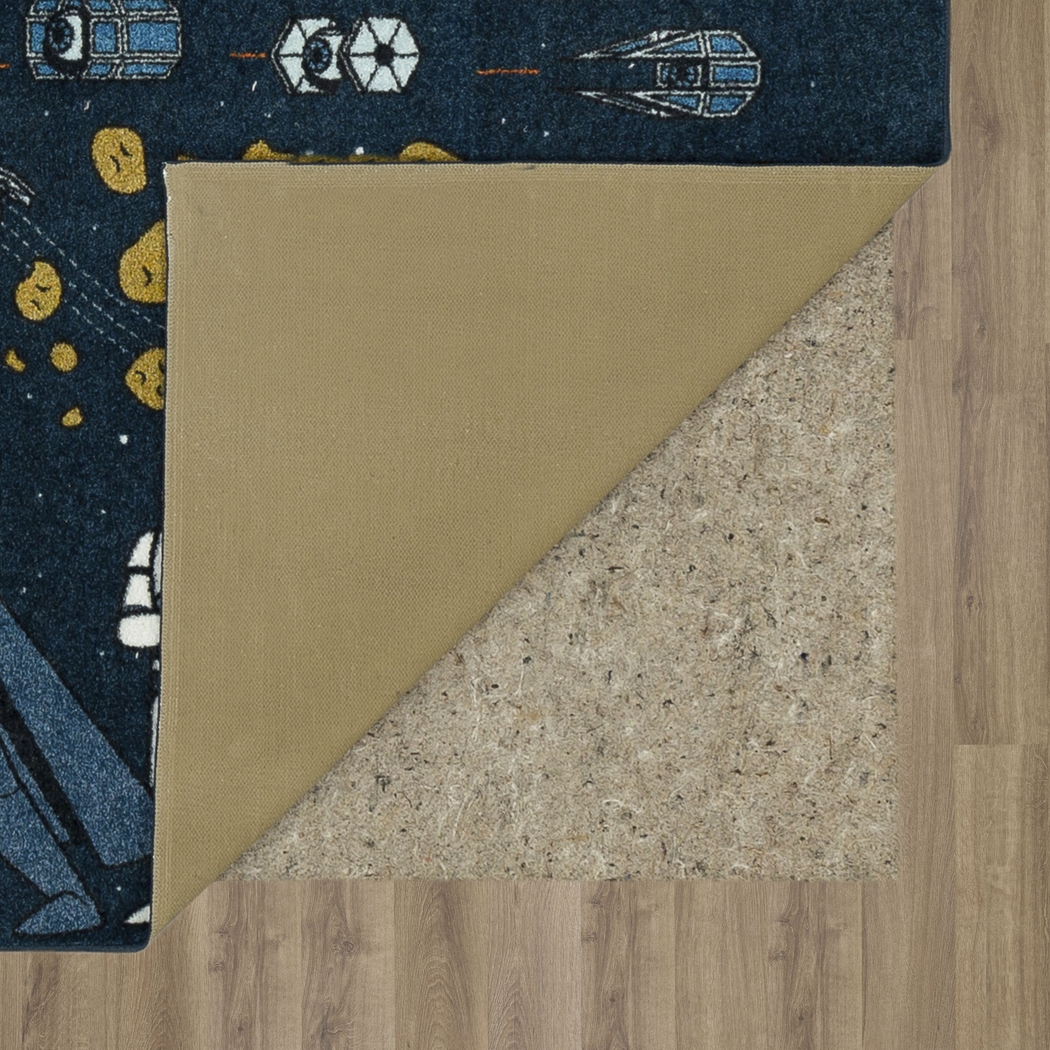 Kids Star Wars Collage Black 8' x 10' Rug - Thumbnail - Image 4