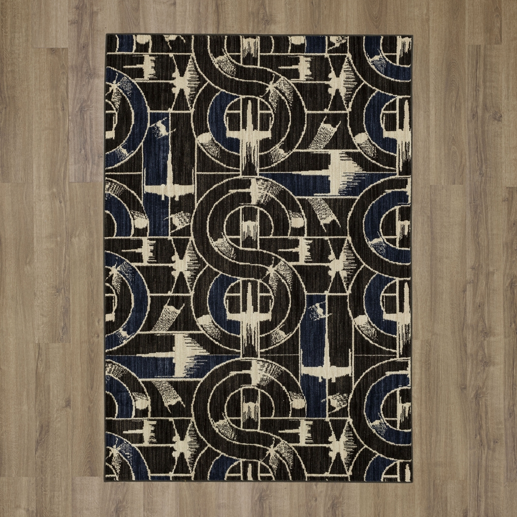 Kids Star Wars Intergalactic Raceway Gray 8' x 10' Rug - Thumbnail - Image 8