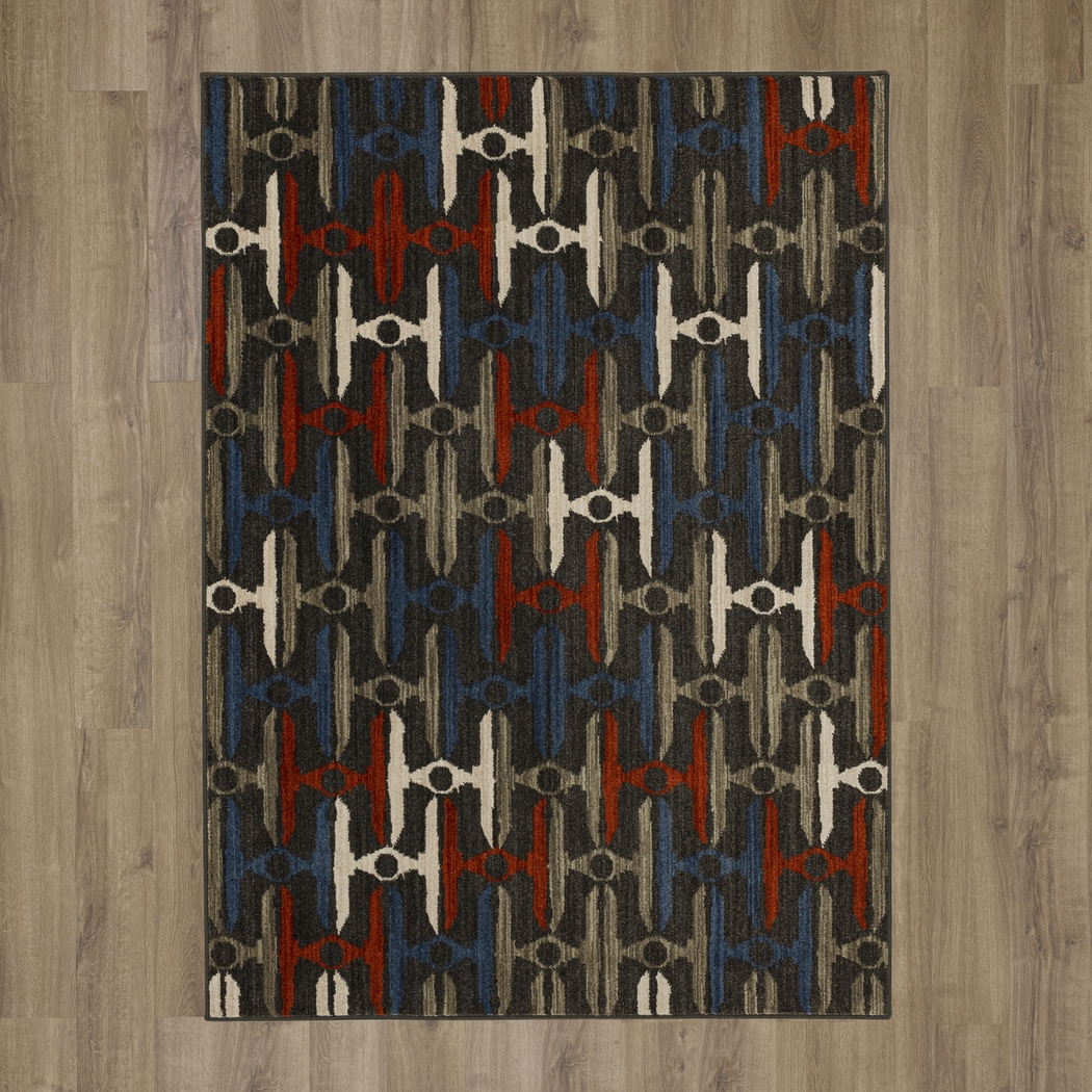Disney's Star Wars Intergalactic TIE Fighters Multi 8' x 10' Rug - Thumbnail - Image 8