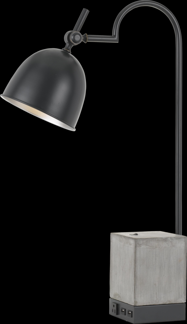 Disspayne Black Lamp - Thumbnail - Image 1