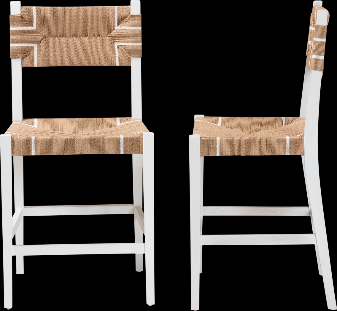 Disston Brown Counter Stool, Set of 2 - Thumbnail - Image 3
