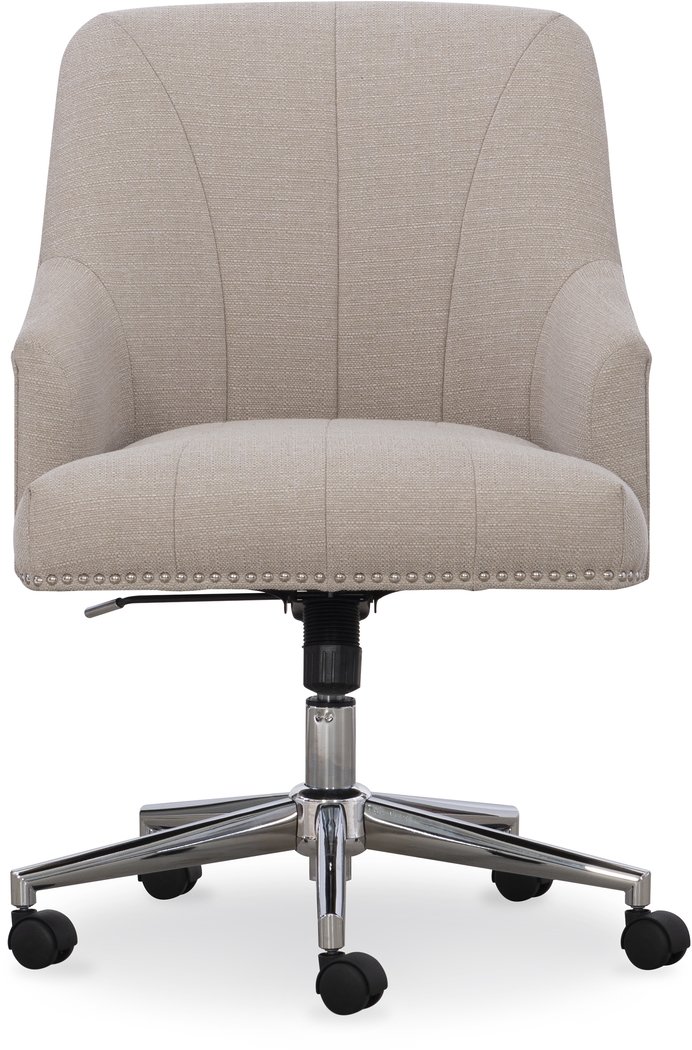 Ditchford Linen Office Chair - Thumbnail - Image 3