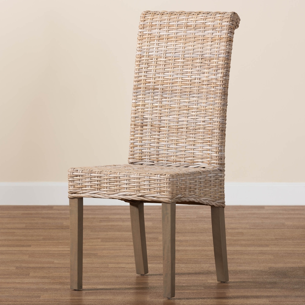 Diuguid Taupe Dining Chair - Thumbnail - Image 9