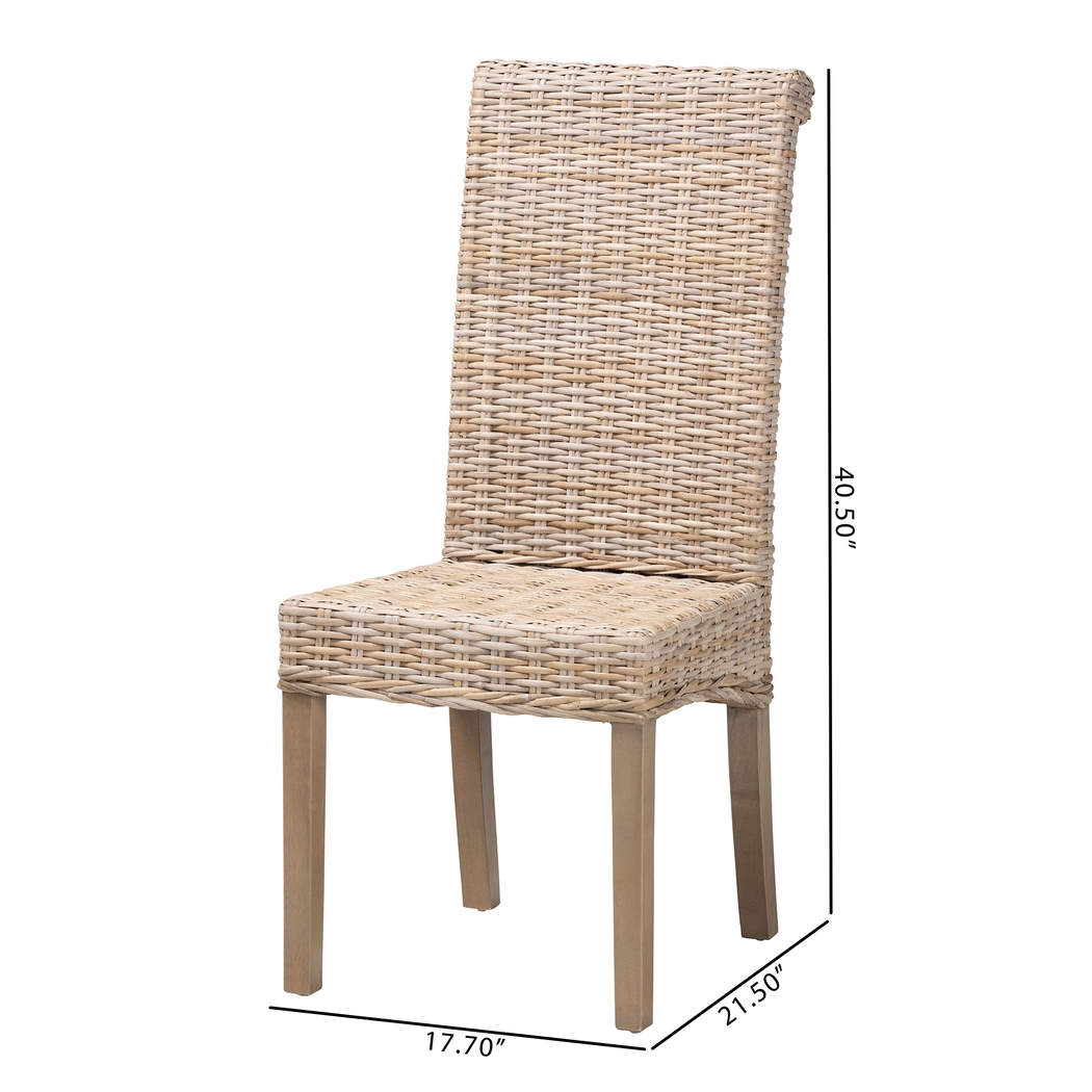 Diuguid Taupe Dining Chair - Thumbnail - Image 10